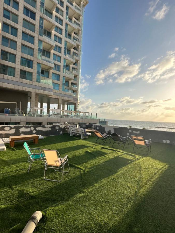 Beach Front Rooftop Apartment Tel Aviv Buitenkant foto