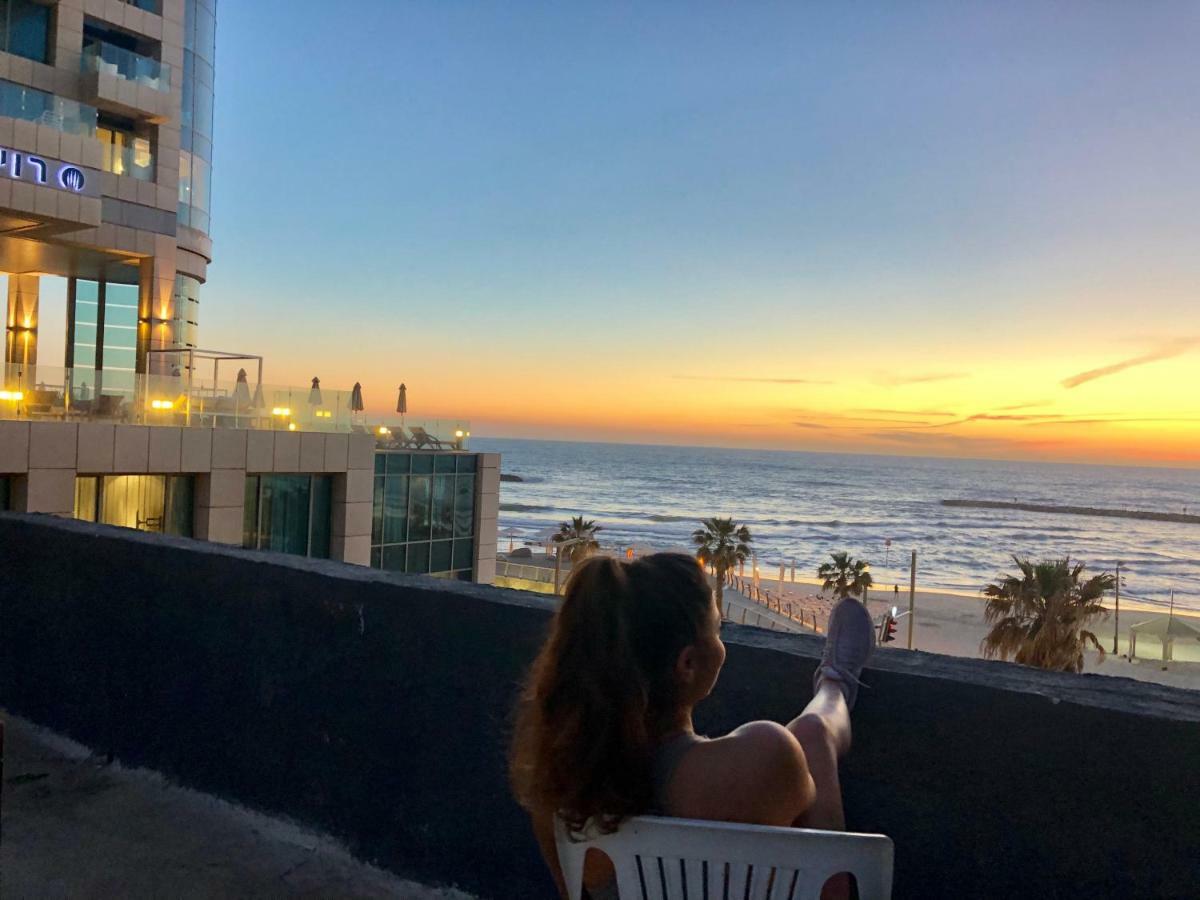 Beach Front Rooftop Apartment Tel Aviv Buitenkant foto